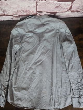 Camisa Angela Litrico S Rejilla Diamantes100% Algo