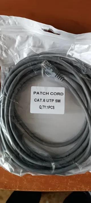 2 Cavi Patch Cat.6 UTP 5M