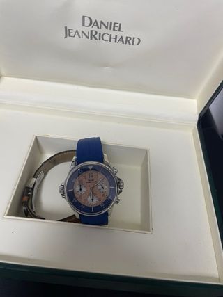Reloj Daniel Jean Richard Cronógrafo Azul