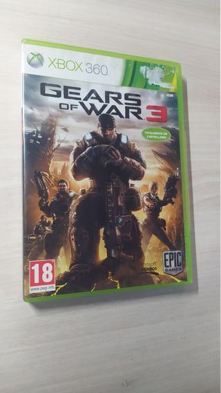 Gears of War 3 Xbox 360 PAL Castellano