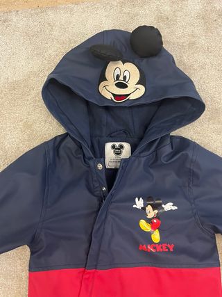 Mono impermeable Disney Mickey niño