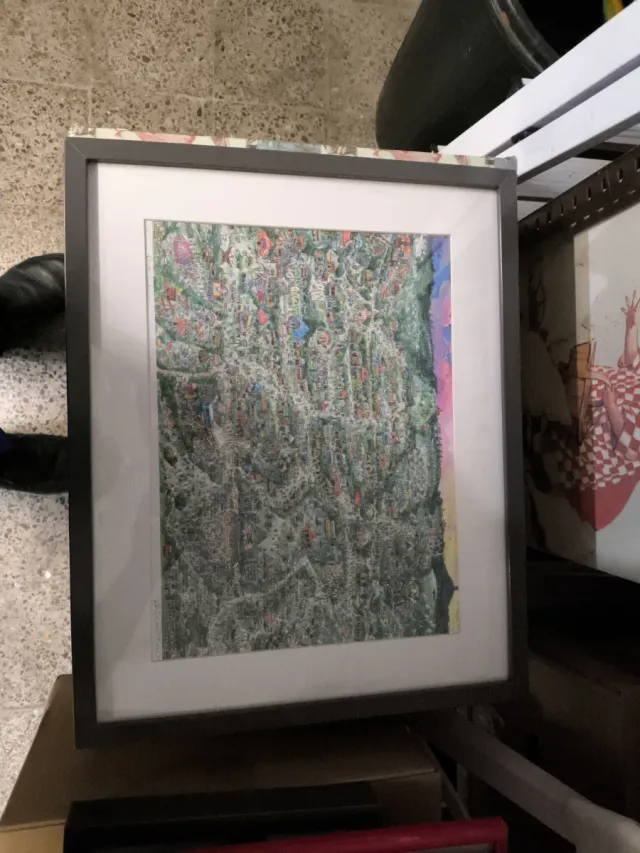 Marcos de pared madera lote de 7 marcos