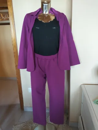 Tailleur ciclamino tg L
