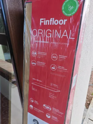 Suelo laminado Finfloor Original Roble