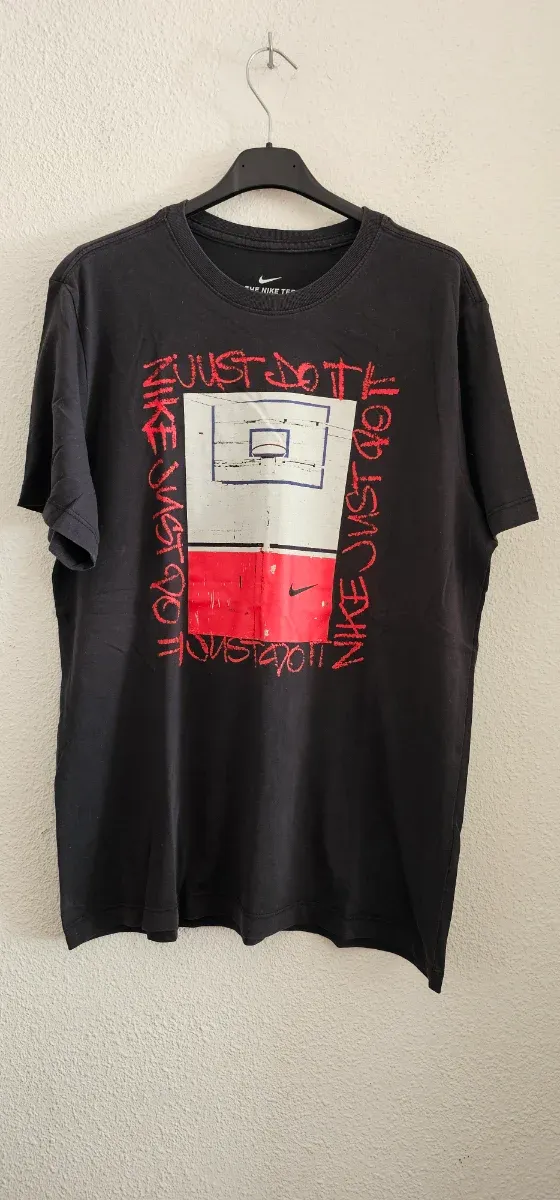 Camiseta Nike Negra Talla M