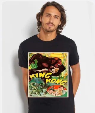 10 Camisetas de carteles de cine de películas.