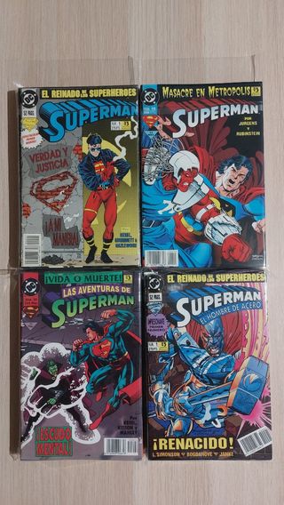 Superman vol 3 + El hombre de acero Zinco