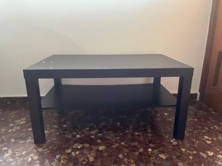 Mesa de centro Lack Ikea negra
