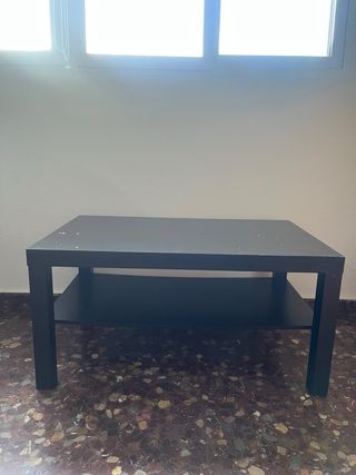 Mesa de centro Lack Ikea negra