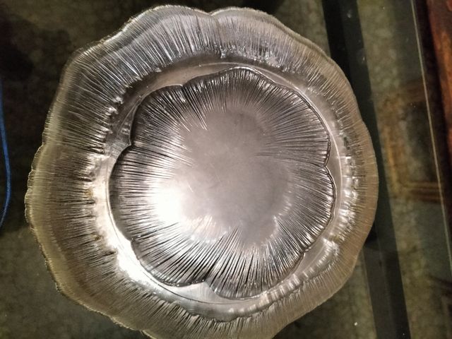 Bol de cristal tallado