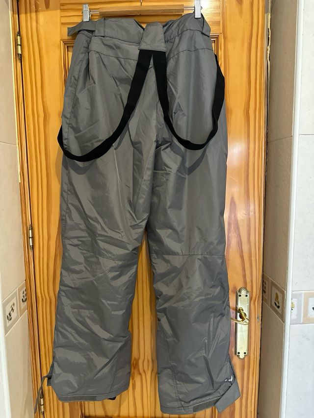 Pantalón de Nieve Wed'ze Gris con Tirantes