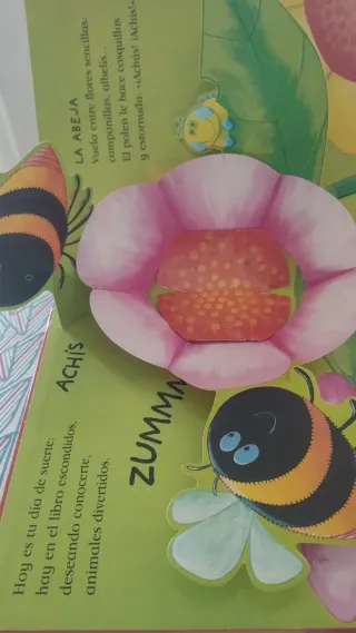 La abeja trabajadora Libros cu-cú sorpresa. Pop up