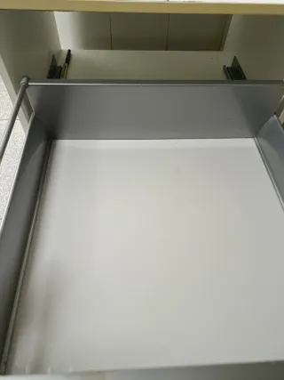 Mueble Auxiliar Cocina Cajón Gris