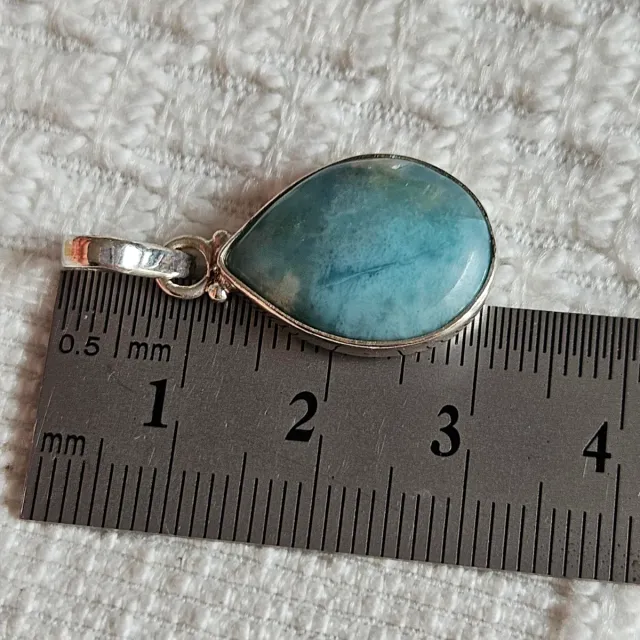 Colgante Plata 925 Larimar