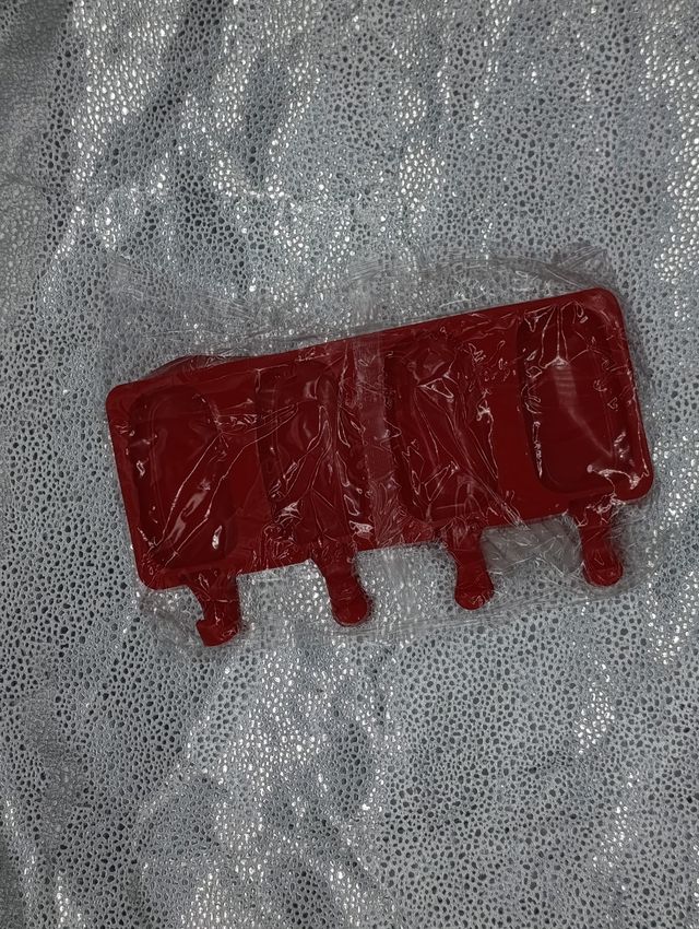 3 Moldes de Silicona para Helados (4 cavidades cad