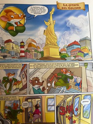La estafa del Coliseo: Cómic Geronimo Stilton 2