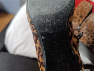 Botines leopardo tacón bajo