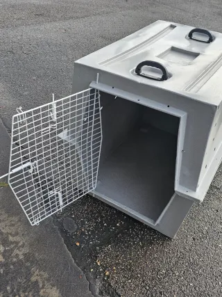 Transportín Perro Grande XL Gris