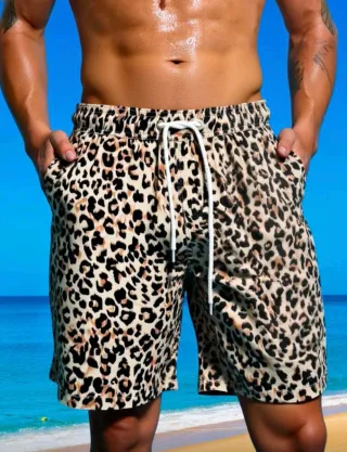 Bañador Hombre Leopardo Talla M