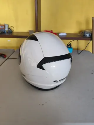 Casco Moto LS2 Rapid II Blanco Negro