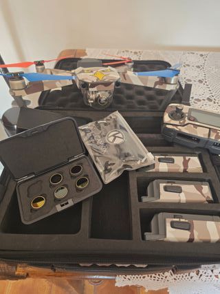 Drone DJI Mavic Pro combo, 3 batterie, radio coman
