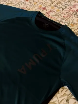 Camiseta técnica Puma verde