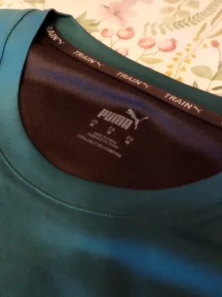 Camiseta técnica Puma verde