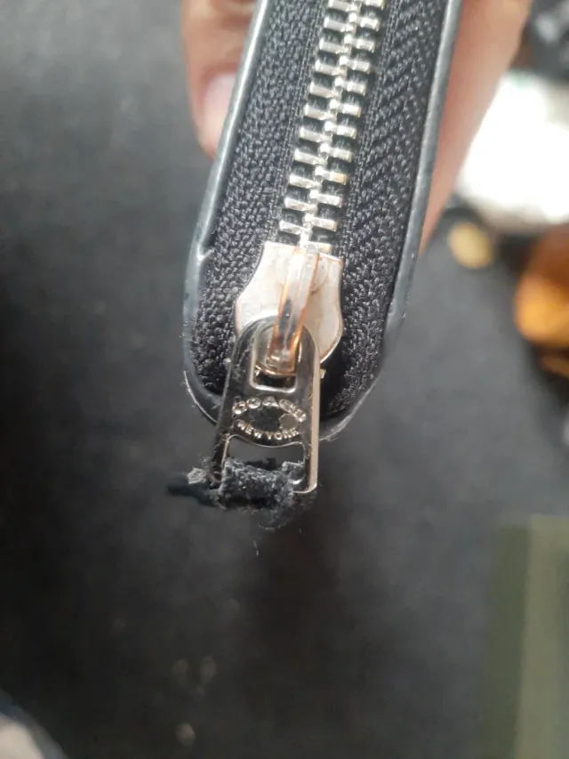 Cartera Coach New York Negra Multicolor