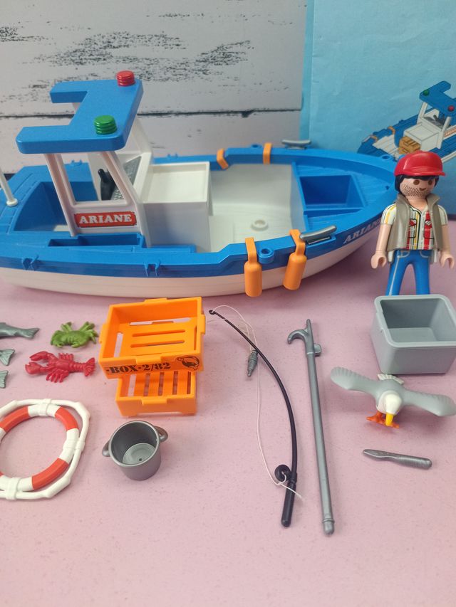 Barco de pesca Ariane Playmobil 5131