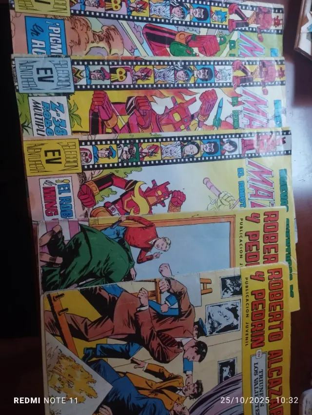 Varios tebeos antiguos
