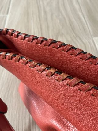 Bolso bandolera Cortefiel teja