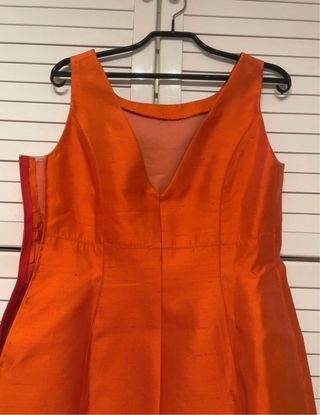 Vestido naranja Chantou