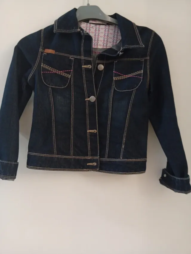 Chaqueta vaquera niña