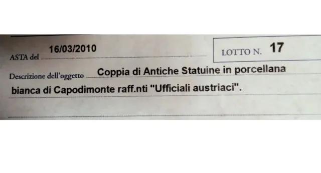 Coppia porcellane Capodimonte anni '50