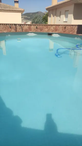 Piscina chapa acero Pacific Aspecto Madera 5x3m