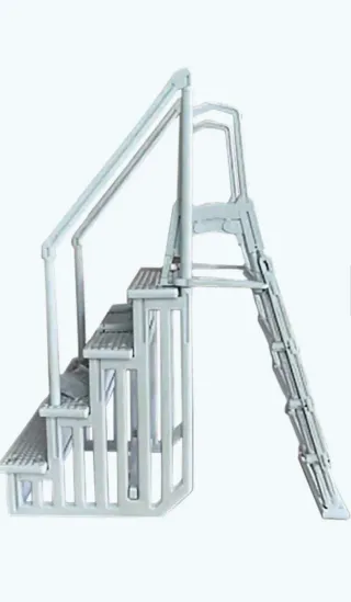 Piscina chapa acero Pacific Aspecto Madera 5x3m