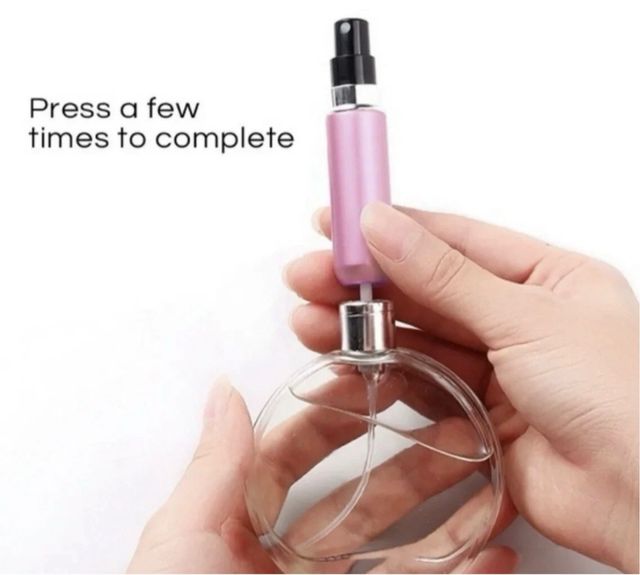 Flacone Spray Tascabile Profumo Rosa