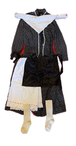 Vestido casera niña Sto Tomás 10 años