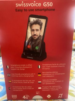 Móvil Swissvoice G50 para Mayores