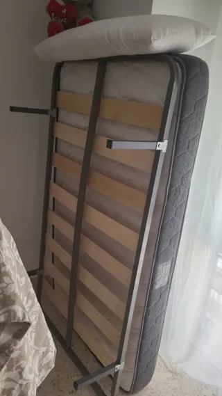 Somier 105 x 190 cm con Colchón