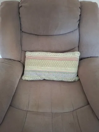 Butacón electrico reclinable beige