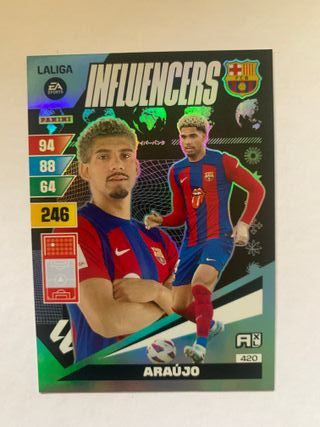 Lote 8 cromos adrenalyn 23/24 influencers
