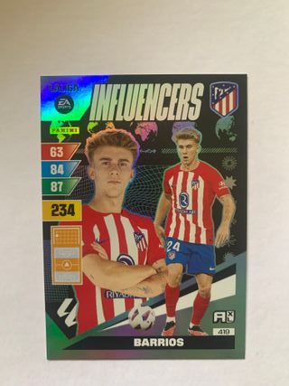 Lote 8 cromos adrenalyn 23/24 influencers