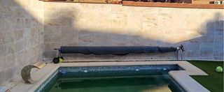 Plaquetas piedra exterior 35 m²