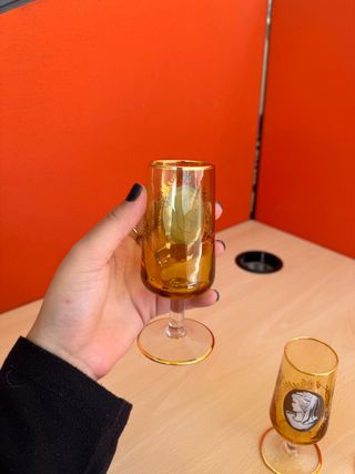 Set 6 Bicchierini da Liquore Decorati