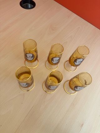 Set 6 Bicchierini da Liquore Decorati