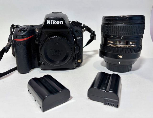 Nikon F750 + Nikkor 24-85