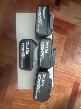 Baterías Makita 5.0Ah 18V LXT Litio