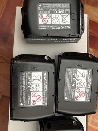 Baterías Makita 5.0Ah 18V LXT Litio