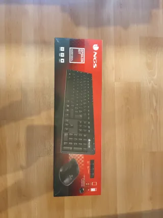 NGS Épsilon Kit Teclado y Ratón Inalámbrico
